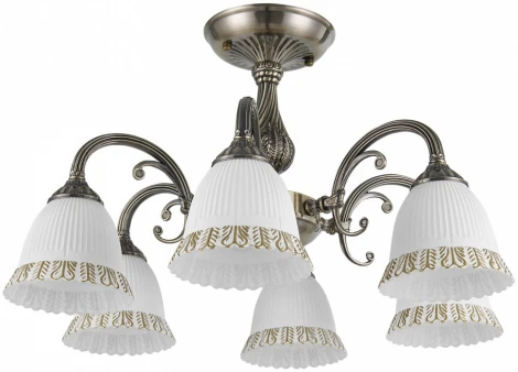 Потолочная люстра на штанге Arte Milano AM347410 347410/6 AB (220V)