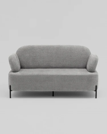 Диван-кровать Stool Group прямой Барнаби велюр светло-серый арт.УТ000040006