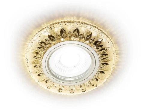 Встраиваемый точечный светильник Ambrella Декоративные Кристалл Лайт S305 CH/W