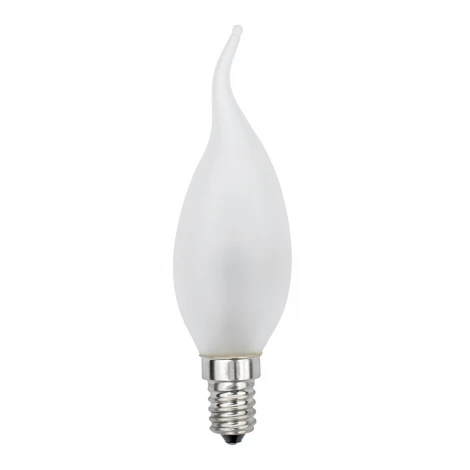 Лампочка галогенная свеча на ветру прозрачная E14 42W Uniel HCL-42/FR/E14 flame