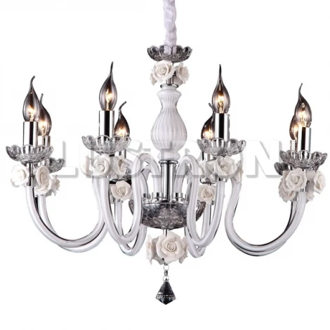 Подвесная люстра Arte Lamp Faenza A8310LM-8WH