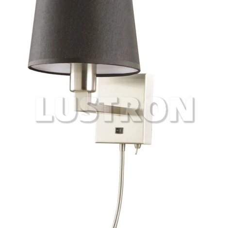 Бра на гибкой ножке для чтения Arte Lamp Hall A9246AP-2SS (220V, выключатель)