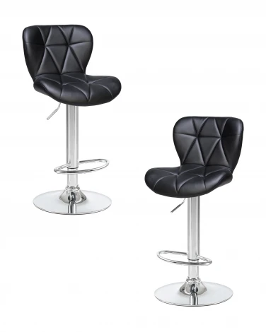 Набор 2 шт стул барный DOBRIN BARNY (чёрный)