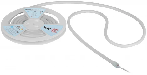 Гибкий неон термостойкий 24V 5м синий ЭРА LS2835-9,6-120-24-B-IP68-3 year-5m