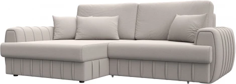 Диван угловой Лига-057 НПБ угол левый Лига Диванов (Замша) арт.129286L