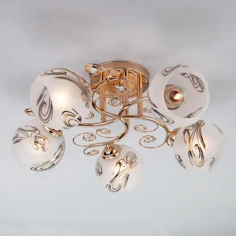 Потолочная люстра Eurosvet 30031 30031/5 золото