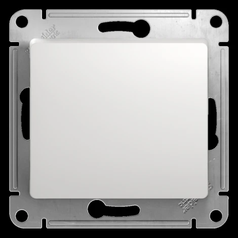Выключатель встраиваемый одноклавишный (белый) Systeme Electric GSL000161