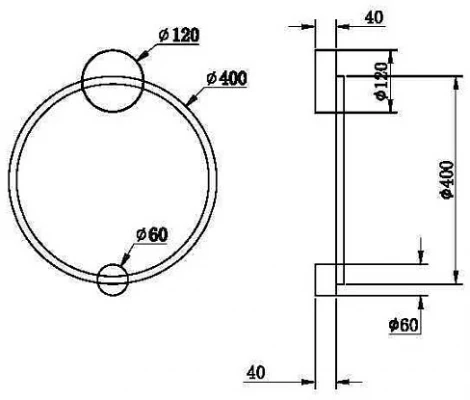 Настенный светильник Maytoni Halo MOD005WL-L24BSK (LED, 220V, кольцо)