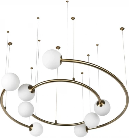 Подвесной светильник Infinite 10155/800 Gold (220V, на тросе, шарики, солнечная система)