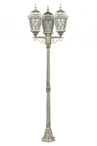 Наземный фонарь Oasis Light ASTORIA 2M 91408MB Gw ромб (220V, IP44)