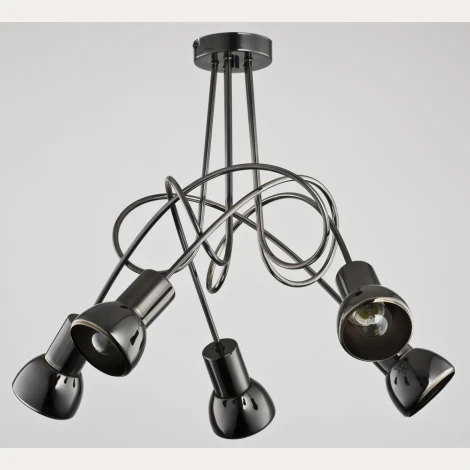 Потолочная люстра Alfa Tango Black Chrome 24675