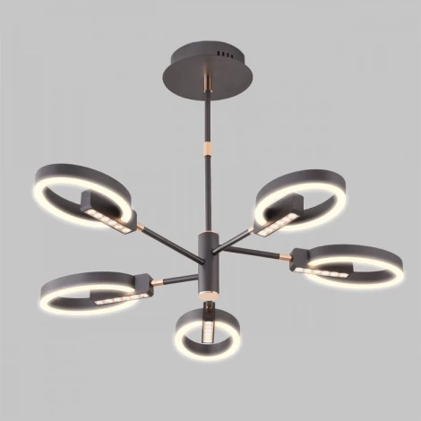 Потолочная светодиодная люстра на штанге 90Вт, пульт ДУ, 3200К+6500К Imex PLC-7056-720