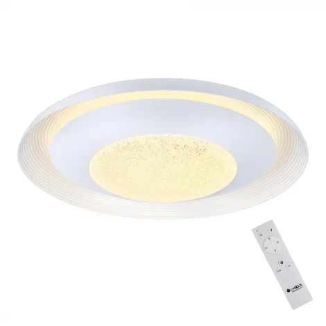 Потолочный светильник круглый Omnilux Tottubella OML-48907-48 (LED, 220V, пульт управления)