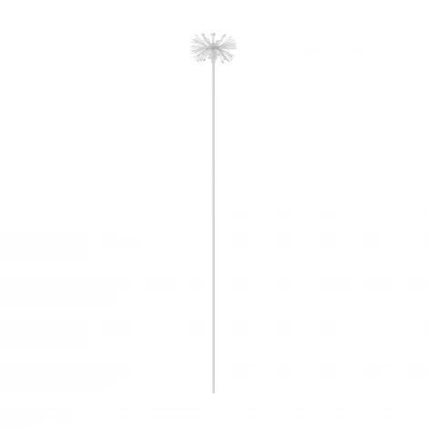 Грунтовой светильник светодиодный KT-DANDEL-BOLL-H705-0.5W Warm3000 (WH, 24 deg, 24V) (Arlight, IP65 Металл) 050679