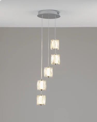 Подвесной светильник светодиодный Moderli Prismique V11718-PL