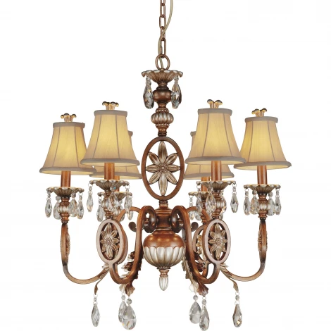 Подвесная люстра N-Light 707 707-06-52 antique silver + dark brown