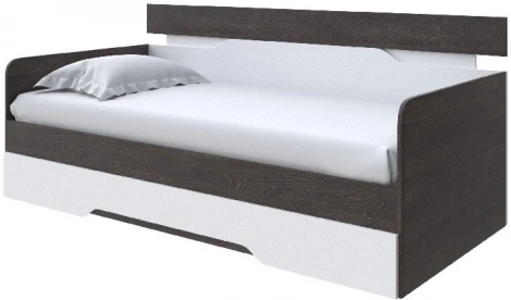 Без бренда Кровать-Софа Milton (ЛДСП Дуб Кантербери/Белый) 120x200