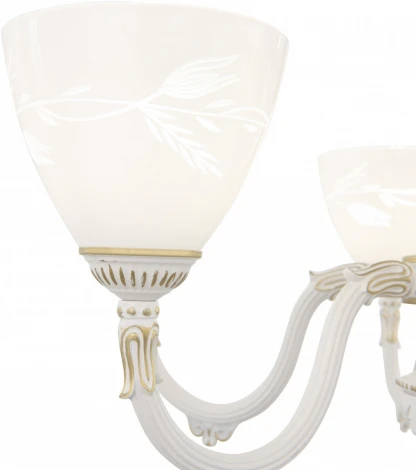 Подвесная люстра Arte Milano AM341837 341837/6 WT+G (220V, на цепи)