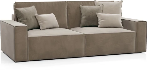 КОРСО-1 Диван прямой, бежевый D1 furniture арт.AAA41691001