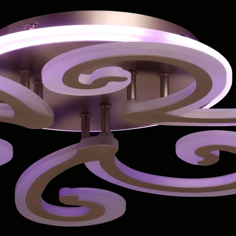 Потолочная люстра De City Мадлен 424016004 (регулировка яркости, LED, 220V, пульт управления)