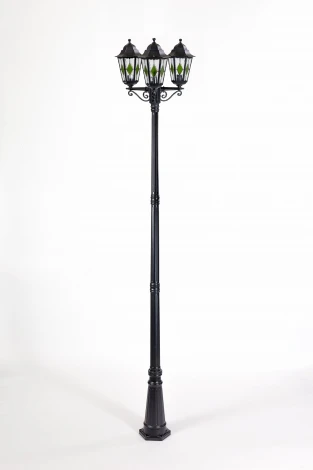 Наземный фонарь Oasis Light PETERSBURG lead GLASS 79810lGb 21 Bl