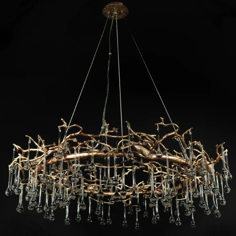 Подвесная люстра Loft IT Bijout 10068/1000 GB (220V, на тросе, ветки)