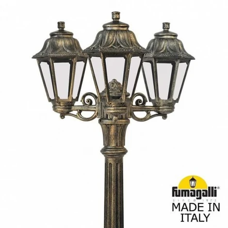 Светильник уличный Fumagalli Artu` Bisso/Anna 3L E22.158.S30.BXE27
