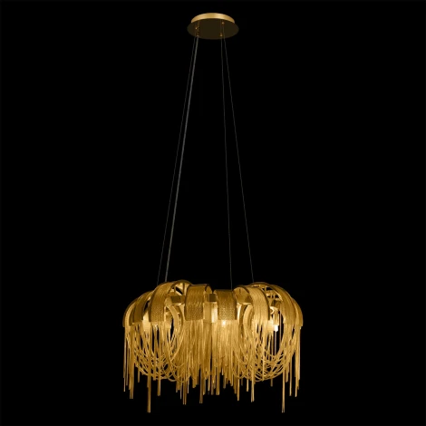 Подвесная люстра Loft It Volver 10404/650 GD (220V, на тросе)