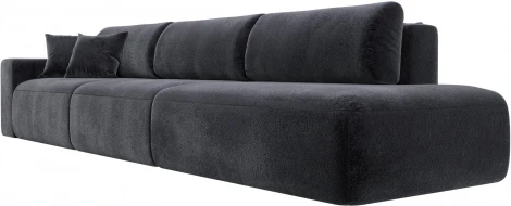 Диван прямой Лига-036 НПБ Модерн Лонг подлокотник слева Лига Диванов (Велюр) арт.127703L