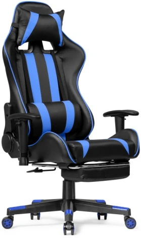 Компьютерное кресло Woodville Corvet black / blue 15465