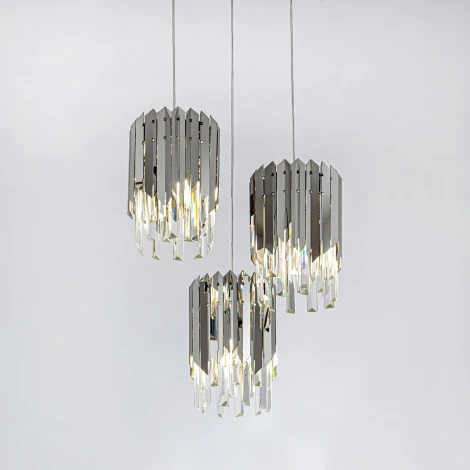 Подвесной светильник хрустальный Modelux MODELUX ML.20207.3 CR