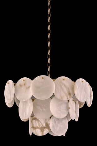 Подвесная люстра Fluorite Di Marmo FL1018-14P (220V, на цепи)