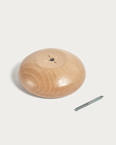 Nadue Набор из 3 настенных крючков из массива бука с натуральной отделкой La Forma (ex Julia Grup) арт.148229