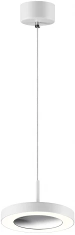 Подвесной светильник светодиодный Novotech Mirror 359280 OVER белый IP20 LED 18W 85-265V 1350Лм 3000К (220V, на проводе, круглые)