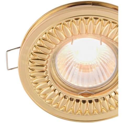 Встраиваемый точечный светильник Maytoni Metal Classic DL301-2-01-G