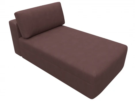 Модуль канапе Лига-060 НПБ (ЛДСП,Брус,Фанера,Замша/Бордовый) Лига Диванов 129560