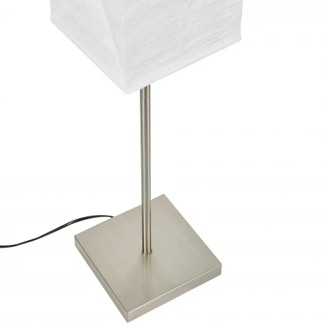 Торшер E27, 2х60W. механический выключатель, белый Uniel UML-T400 2хE27 WHITE