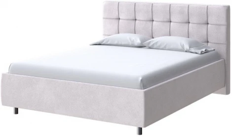 PROxSON Кровать Nety без основания (Ткань: Велюр Casa Лунный) 200x190