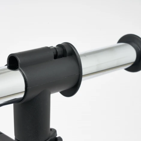 Вешалка NY-3295 хром/черный (металл)