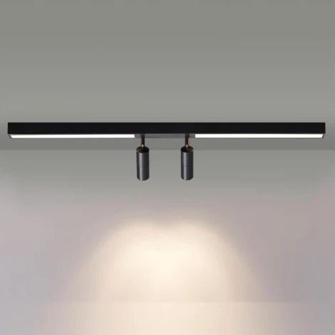 Спот Lumion Hawk 5690/14CL LEDIO черный LED 14W 950Лм 3000К 220V