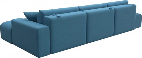 Диван угловой Лига-036 НПБ Модерн Лонг правый угол Лига Диванов (Рогожка) арт.125471