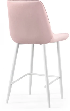 Полубарный стул Notta Седа К розовый / белый 511174