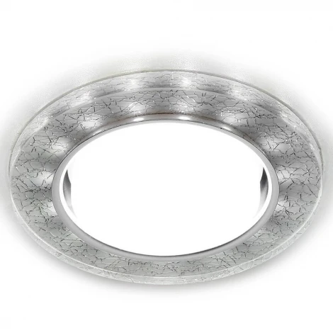 Встраиваемый точечный светильник Ambrella Gx53+led G248 W/CH