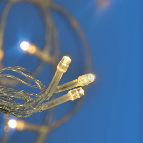 Занавес светодиодный, 1,5х1,5м. 100 светодиодов, теплый белый свет Uniel ULD-C1515-100/DTA WARM WHITE IP20