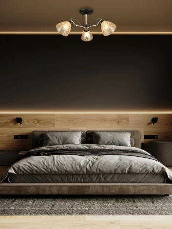 Потолочная люстра на штанге Мелодия Света SS1N 000029924