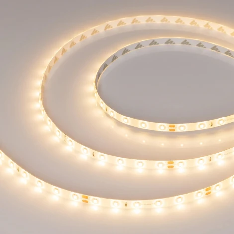 Светодиодная лента герметичная RTW-SE-A60-8mm 24V Warm2700 (4.8 W/m, IP65, 2835, 5m) (Arlight) 055407