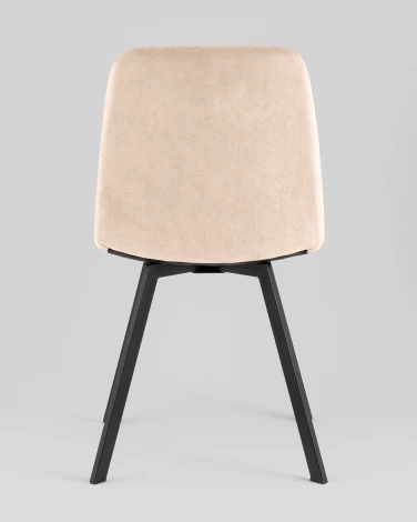 Стул Одди Original Square велюр бежевый (набор 4 шт) Stool Group УТ000042520