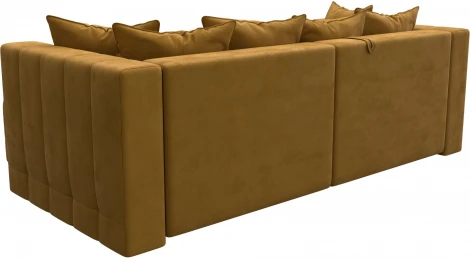 Диван угловой Лига-052 НПБ угол универсальный Лига Диванов (Велюр) арт.128808