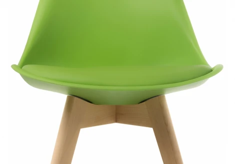 Деревянный стул Woodville Bonuss green 11825