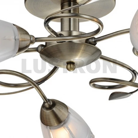 Потолочная люстра IDLamp Selveggiya 858/5PF-Oldbronze